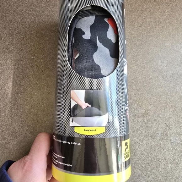 Auto Drive Seat Protector Red Camo Color - Picture 3 of 4